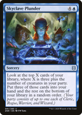 x4 Skyclave Plunder ZNR MTG Zendikar Rising 81/280 UNCOMMON M/NM 4x