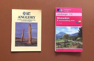 Ordnance Survey Map of Snowdon, Guide to Anglesey/Ynys Môn