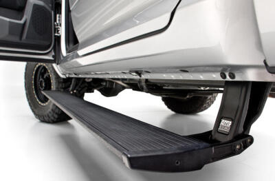 AMP Research Powerstep Plug N Play Illuminated Step Kit for 20-21 F-150 F-250
