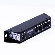 DMXking eDMX4 MAX – Ethernet ArtNet/sACN to DMX Controller 4 Universes [3-Pin]