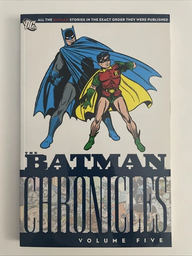 Vintage Retro The Batman Chronicles Volume Five 5 - DC Comics Classic Book Comic