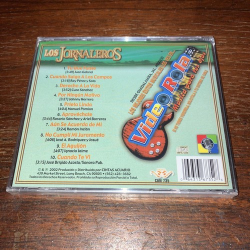 Los Jornaleros, Tu Que Fuiste, Audio CD - New Sealed - 2002 - Cintas Acuario - Picture 5 of 8