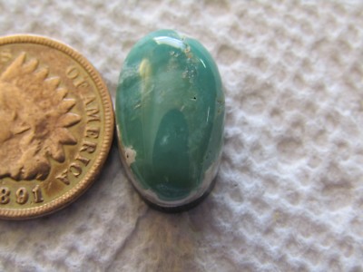 Broken Arrow Variscite Cabochon 9.9 carat Natural Green Cab Nevada 