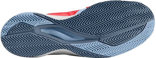 Wilson RUSH PRO 3.0 Clay W FIERY CORAL/WHITE/CASHMERE BLUE - Bild 2 von 3