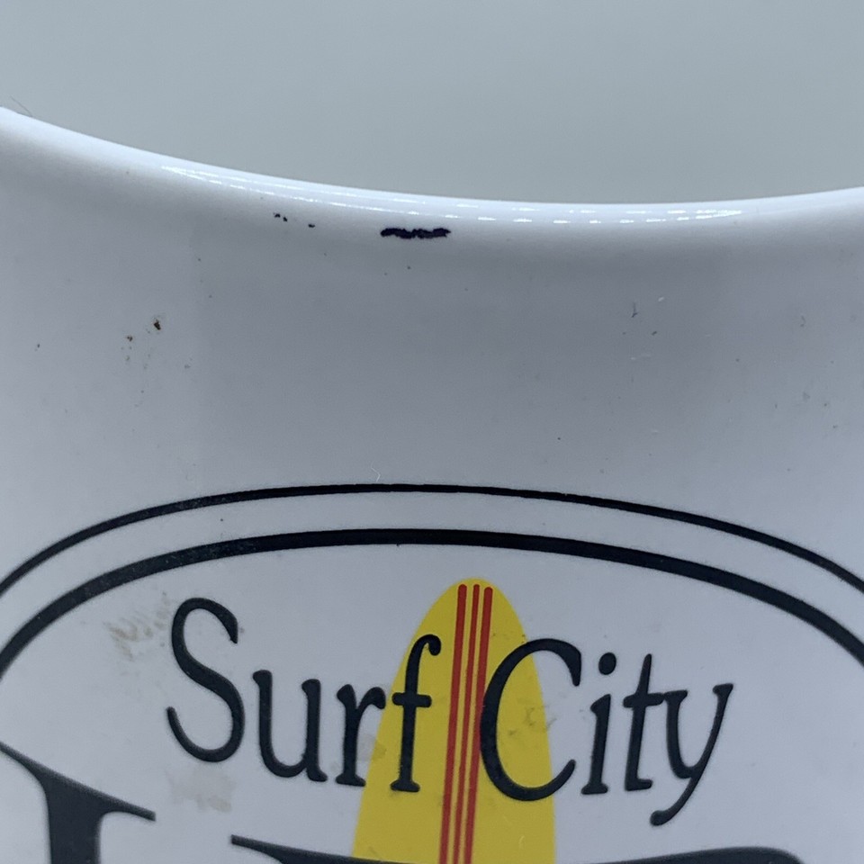 Surf City Huntington Beach Coffee Mug White 11 Ounce eBay
