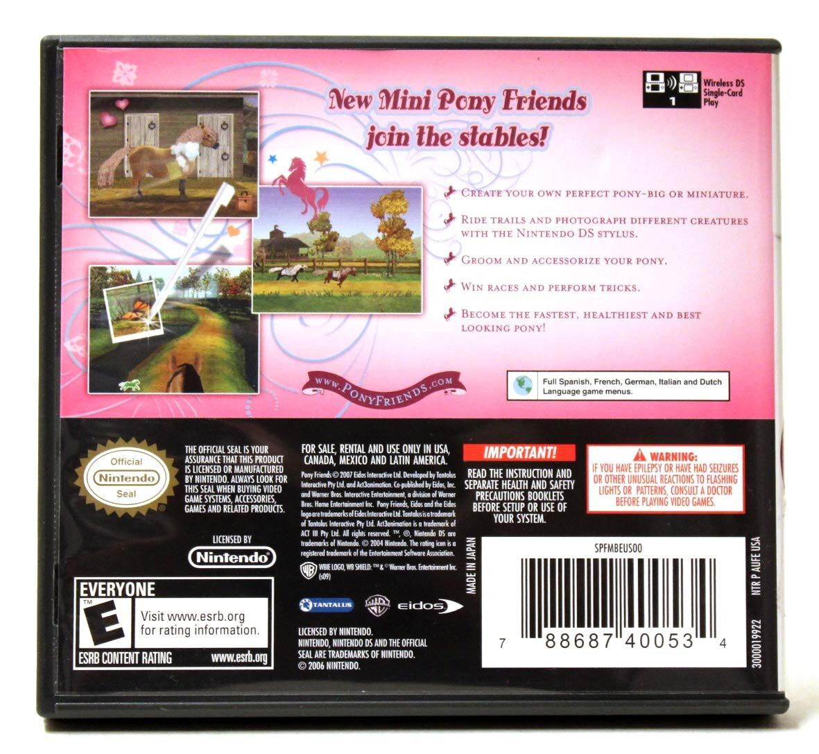 Pony Friends: Mini Breeds Edition Nintendo DS | eBay
