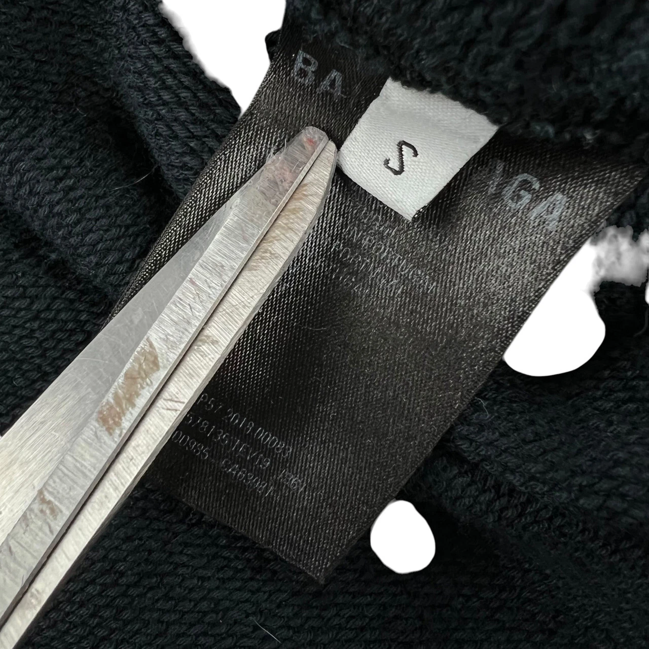 Felpa con cappuccio Balenciaga gialla con logo BB