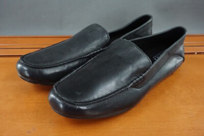 BORN black leather mens slip on driving loafers size 9.5 Born Marcel Driving Loafer - Free Shipping | DSW main image 4