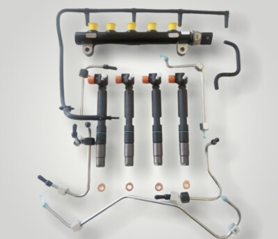 D24 Fuel System Kit Fuel | D18 Doosan fits Bobcat; Injectors, Rail, Fuel Lines