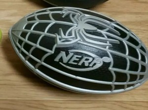 spiderman nerf football