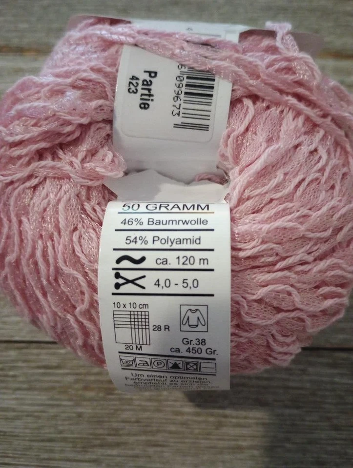 yarn crochet knit chain 22 nova pink 50g - Image 2 of 2
