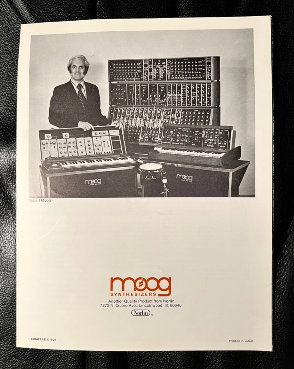 Moog synthesizer original deals