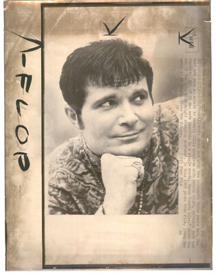 HOLLYWOOD Actor Turned Producer MAX BAER Portrait 1975 Press Photo