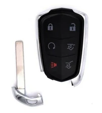 New Replacement Cadillac Escalade Remote Smart Key Fob Shell Case Blank Blade