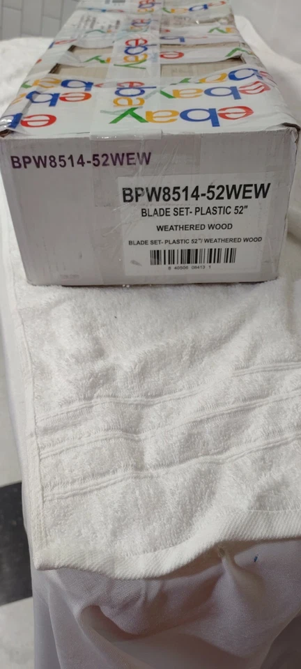 Fanimation BPW8514-52WEW Blade Set Plastic 52" Weathered Wood Set of 3 Blades - Image 2 of 4