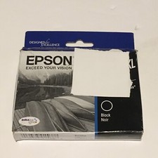 Epson 220XL T220XL120S Black Ink Cartridge 03/2024 NEW