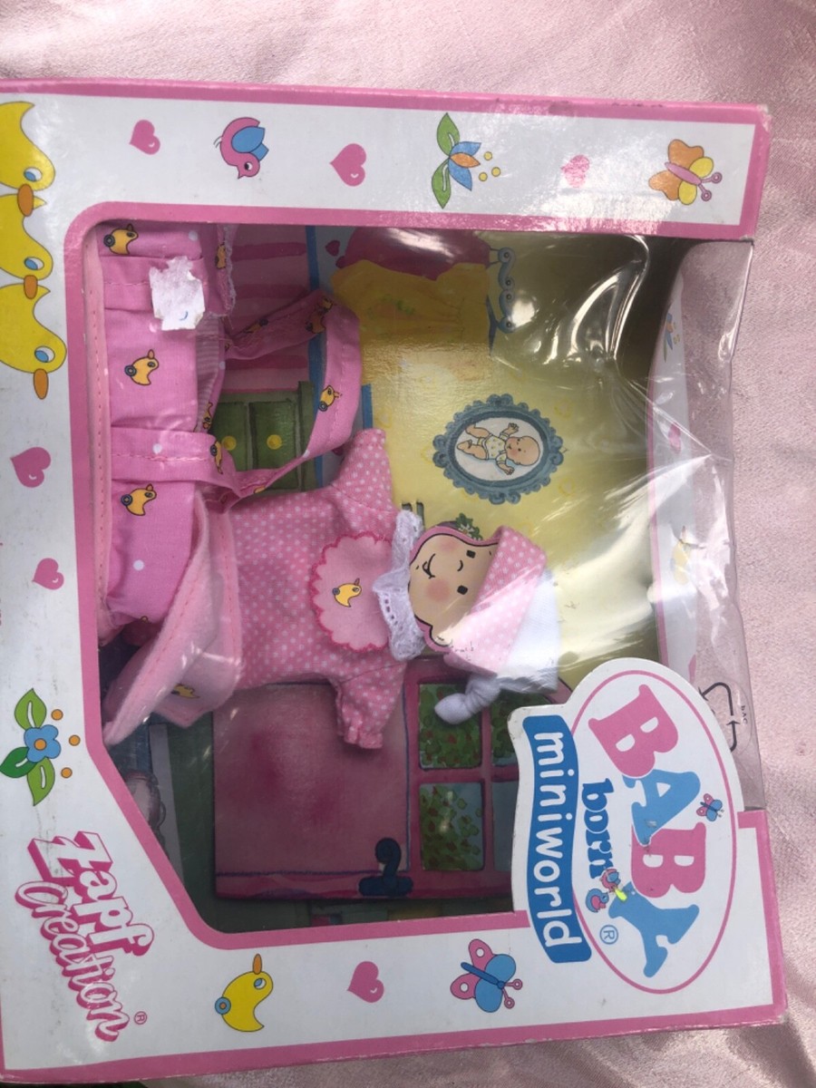 6pc Starter Set For Newborn Baby In Miniworld Print