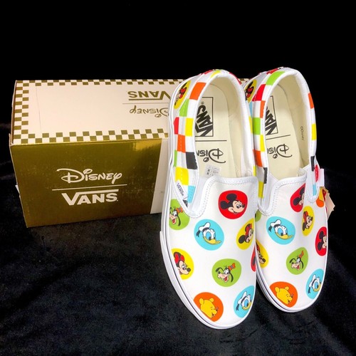 Vans Disney Parks 50th Mickey & Friends Off The Wall Slipper Schuhe Button Herren 2022 - Bild 3 von 3