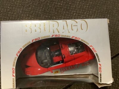 Ferrari F50 diecast model sports road car red 1995 1:18th scale
