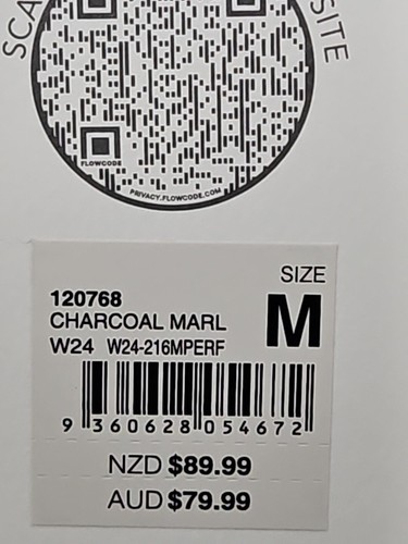 NEW Jumper High Neck Zip Collar Pockets Fleece Charcoal Grey Size M ORP $79.99 - Picture 4 of 4