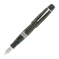 Kilk Orient Fountain Pen in Haphazard Blue - Fine Point - Made in Turkey - NEW