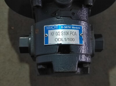すもも　10kg Kracht KF 0/2 S10K POA Pump With Motor ABB 3~ M3KP 80 MA 4