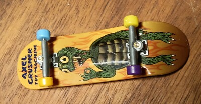 Tech Deck Axel Crusher Toy Machine 4'' Fingerboard A Little Scratch On Board