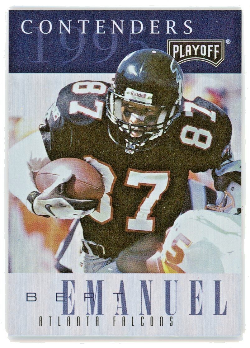 1995 Playoff Contenders Bert Emanuel Card #100 Football