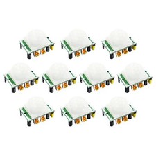 10PCS HC-SR501 PIR Pyroelectric Infrared Motion Sensor Detector Module