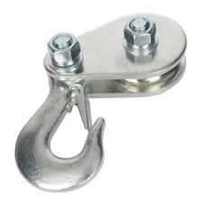 snatch block w/hook flatbed tow truck rollback wrecker car carrier recovery 2ton