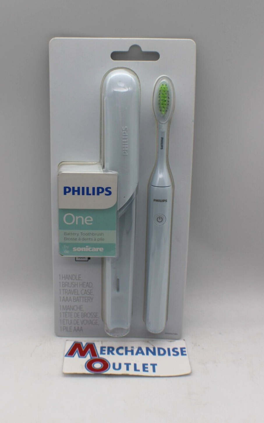 Philips One By Sonicare Battery Toothbrush Mint Blue (HY1100/03