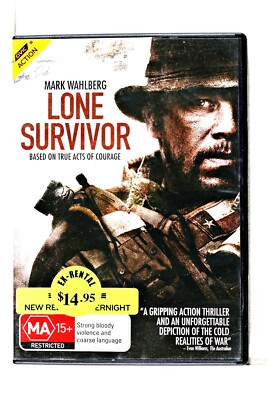 Lone Survivor (DVD, 2013) (DVD 2013) -ex rental