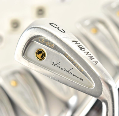 Honma LB-606 10 Stück 3-4-5-6-7-8-9-10-11-Sw 3Star Schaft RH Eisen Keil Set R...