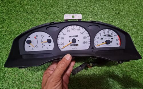 TOYOTA STARLET GLANZA V EP91 GT 2Mode Turbo speedometer Cluster 9000rpm M/T oem - Picture 1 of 19