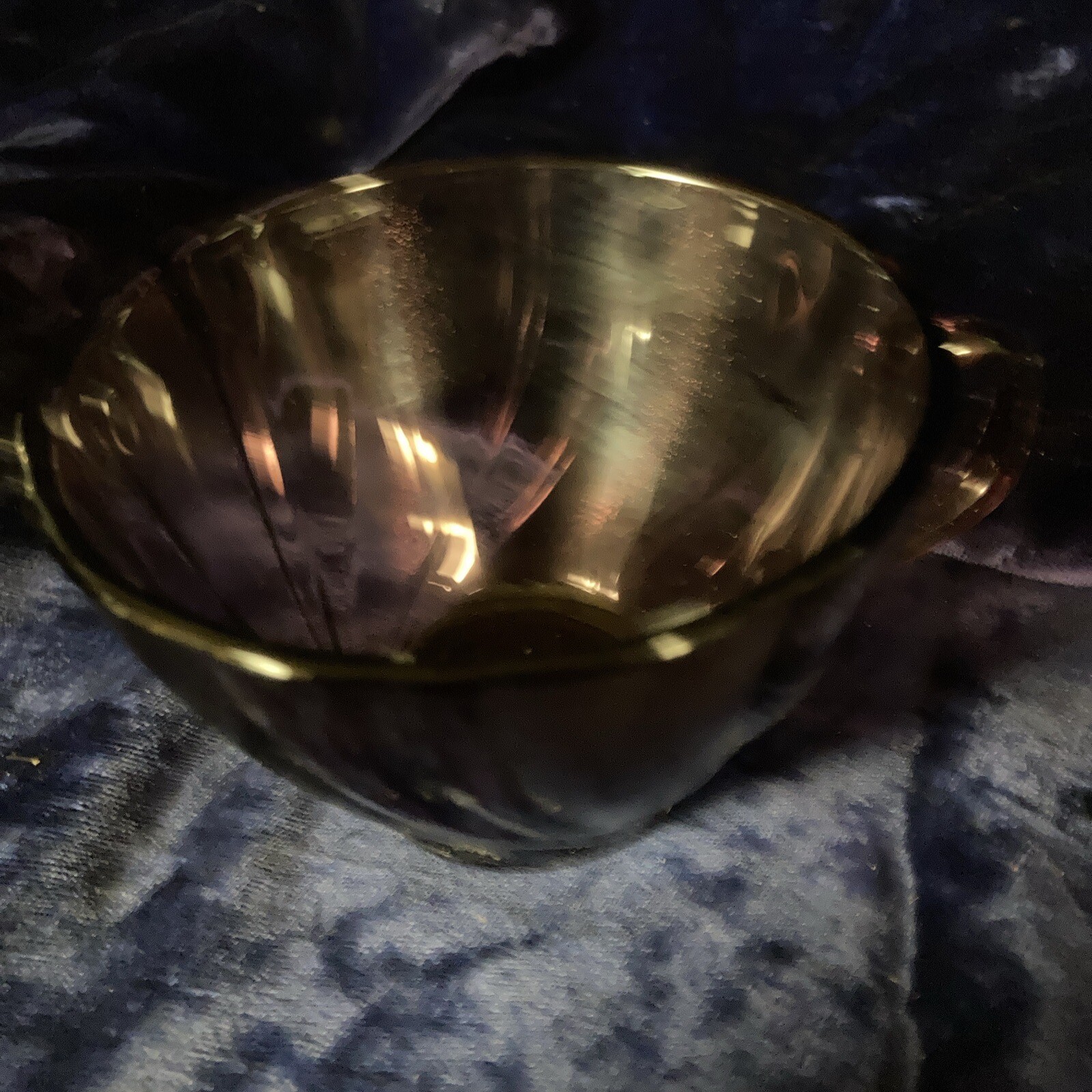 Duralex Rivage Bormioli Rocco Amethyst  Swirl France (8) Cups with Saucers