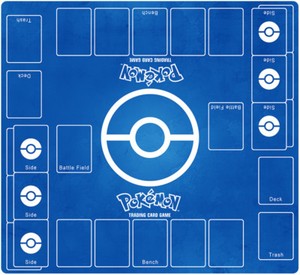 Details About Pokemon Custom Playmat Two Player Battlefield Trading Card Game Mat By Animeless