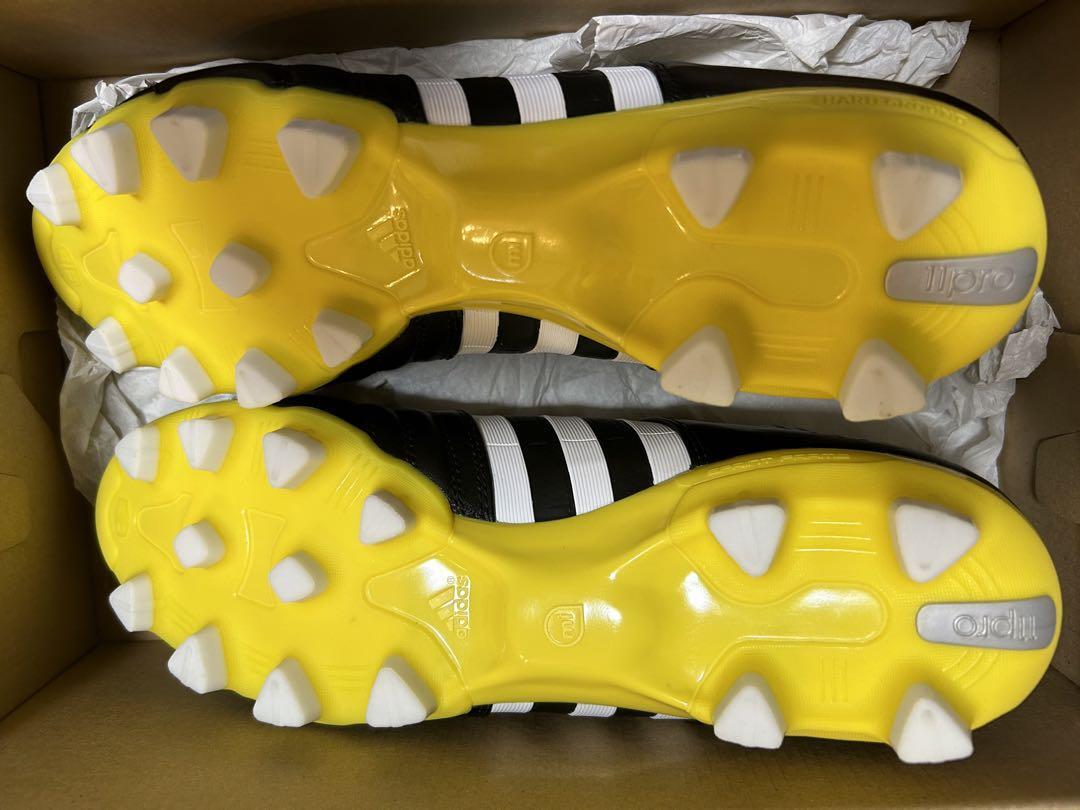 Adidas adiPure 11 Pro TRX HG Black Yellow US 9.5 Soccer Adidas adiPure 11 Pro TRX HG Black Yellow US 9.5 Soccer