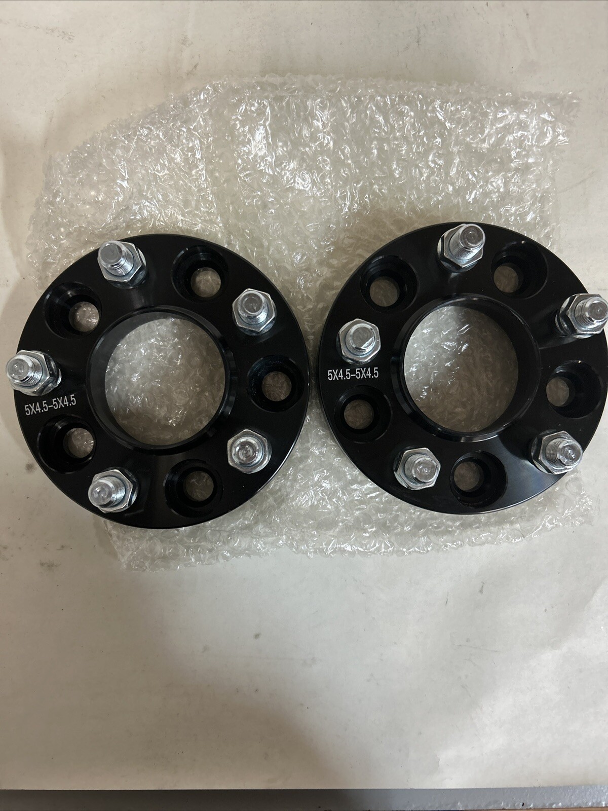 2015-2023 Ford Mustang 2 Pcs 1" 25mm 5x4.5 Hub Centric Wheel Spacers 14x1.5