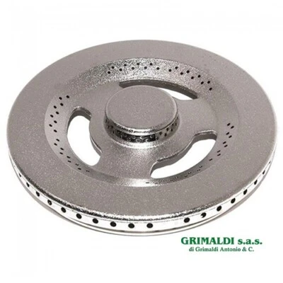 SPARTIFIAMMA TRIPLA CORONA CROMATO PER CUCINA PIANO COTTURA SMEG 882410094