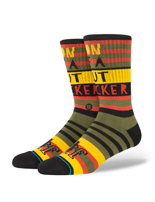 Stance Elf Son Of A Christmas Crew Socken schwarz