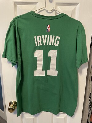 Kyrie Irving Shirt Boston Celtics Basketball Men's Green Adidas Go