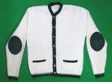 Brent Vintage Cardigan Sweater 1960's Montgomery Ward Rockabilly Kurt Cobain