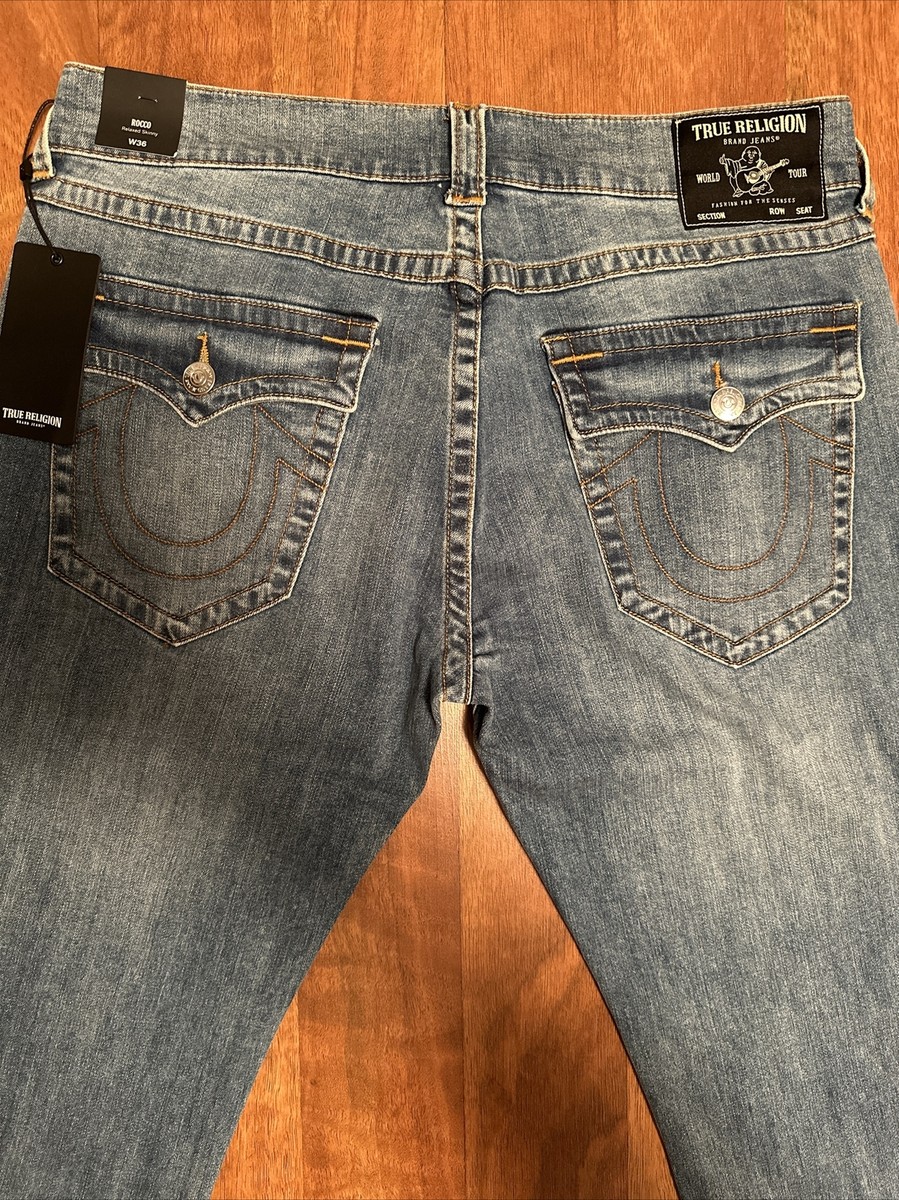 True Religion Rocco Flap “HMDD-Dark Indigo” 36x32 Relaxed