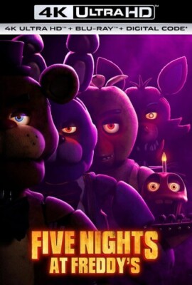 Five Nights at Freddy's [New 4K UHD Blu-ray] With Blu-Ray, 4K Mastering, Ac-3/
