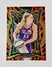 Sarah Ashlee Barker 2025 Panini Select WNBA Tiger Prizm #66 RC SSP Portland Fire