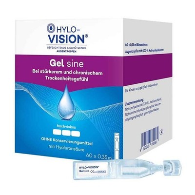 Hylo-Vision Gel sine Einzeldosispipetten · 60X0.35 ml · PZN 04522014