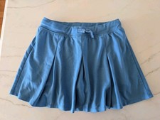 Girls Cat  Jack Cornflower Blue Box Pleated Skirt w Shorts in XL 14