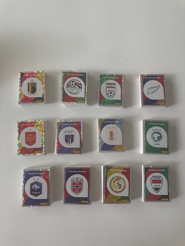 2026 Panini FIFA World Cup Stickers US Edition #BEL1-#IRQ20