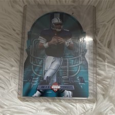 1995 Collector's Edge Troy Aikman Dallas Cowboys Edgetech Pop Warner #1 NFL Card