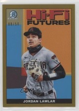 2022 Bowman Hi-Fi Futures Gold Refractor 8/50 Jordan Lawlar #HIFI-13 7xr